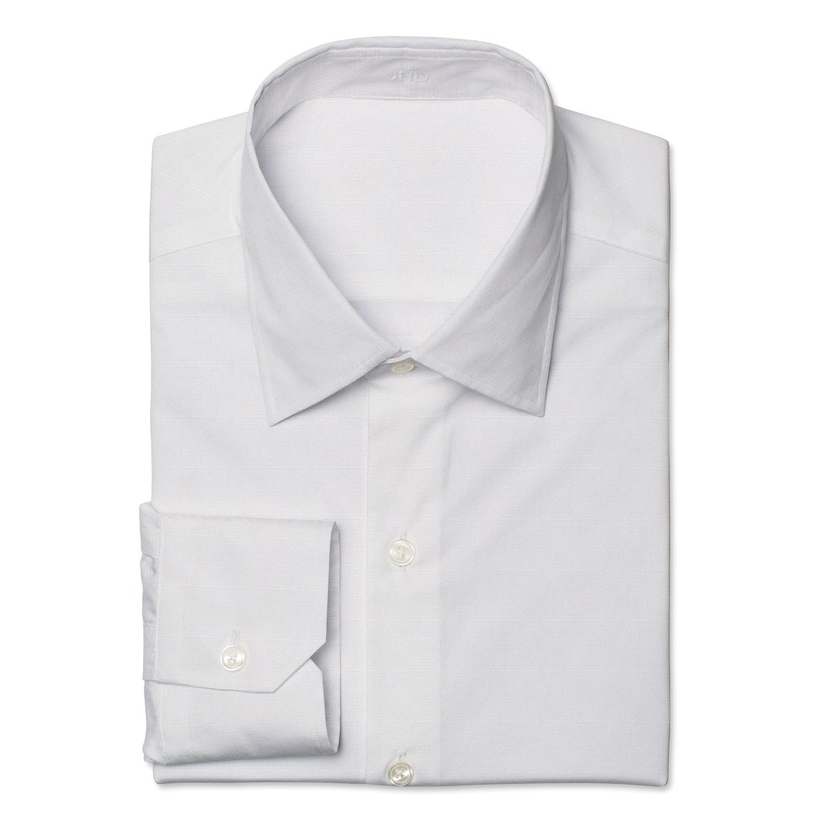 White Pinpoint Oxford Solid | J.Hilburn
