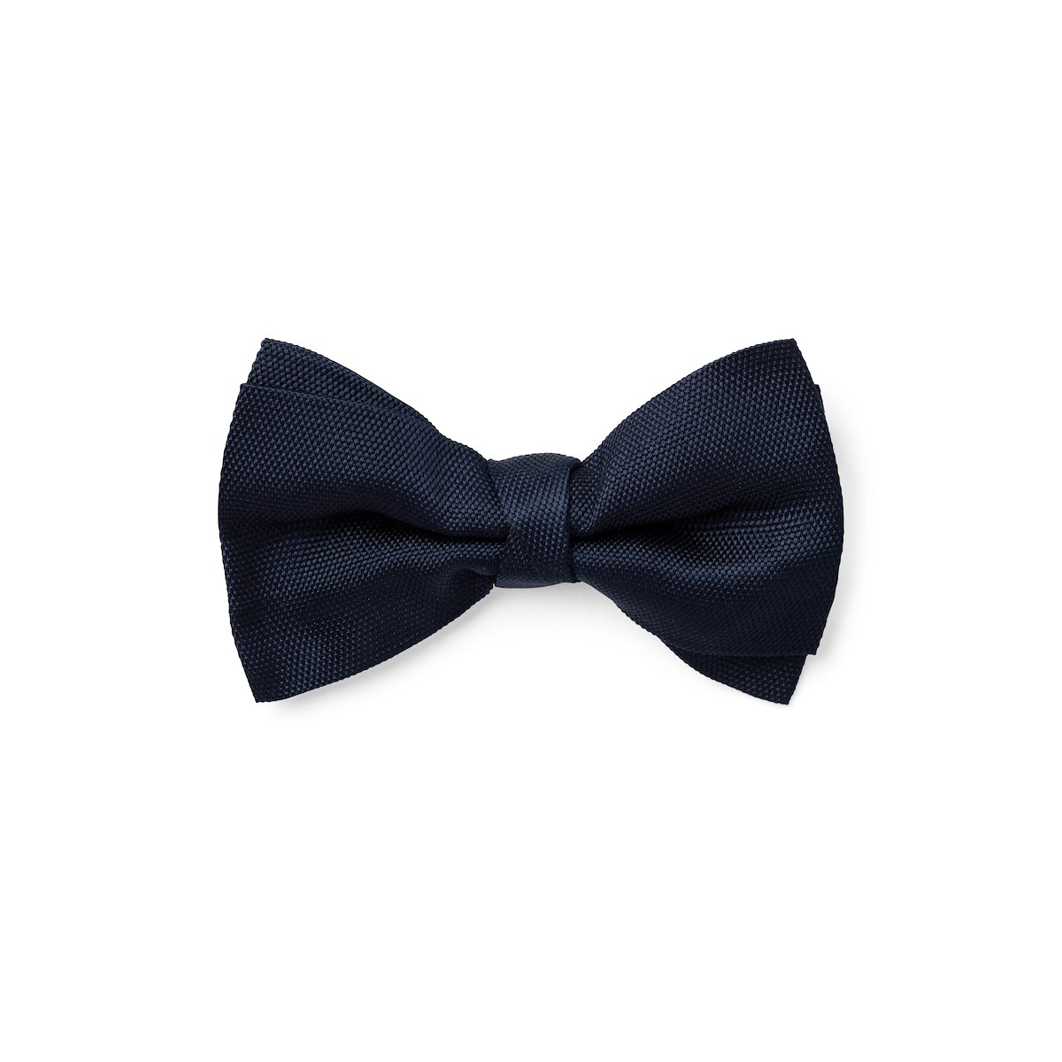 Navy Silk Bowtie - Navy | J.Hilburn