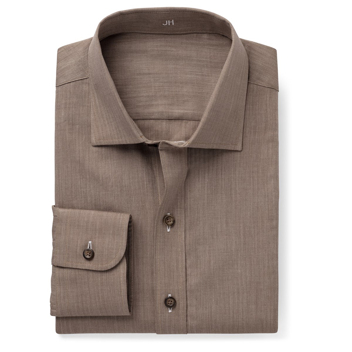 Soft Brown Flanella Melange | J.Hilburn