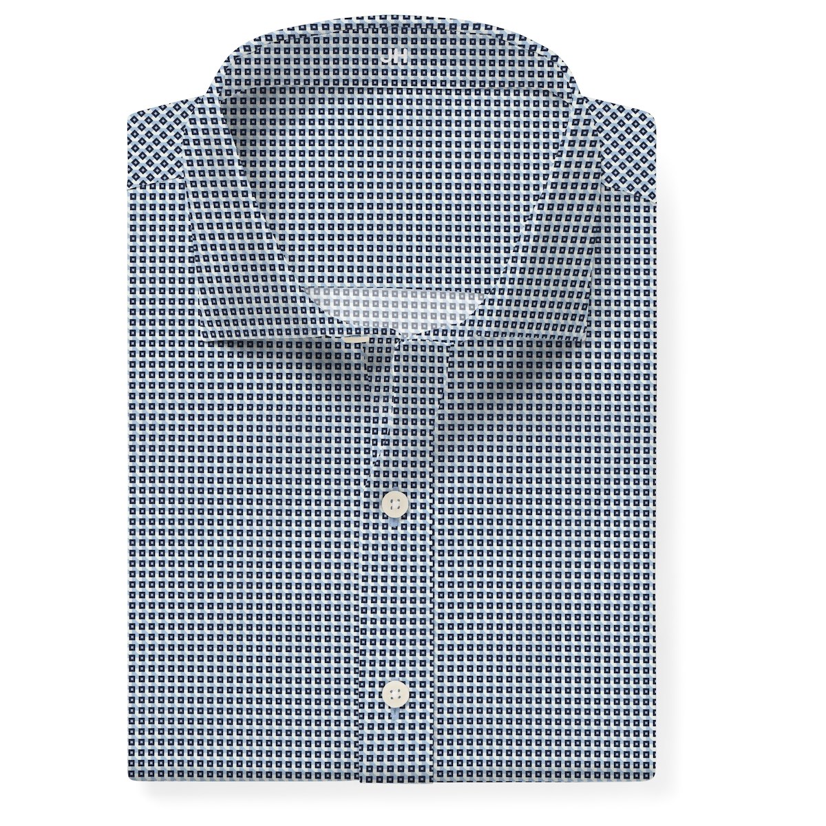Multi Blue Geometric Print | J.Hilburn