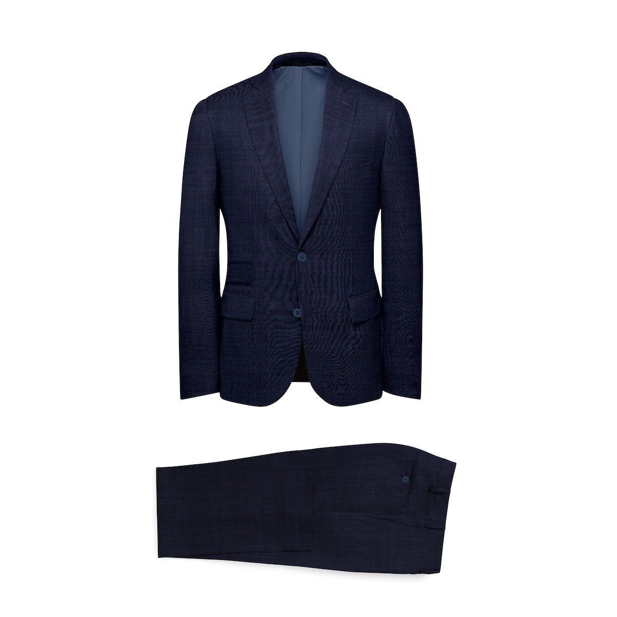 Multi Blue Sharp Tonal Plaid | J.Hilburn