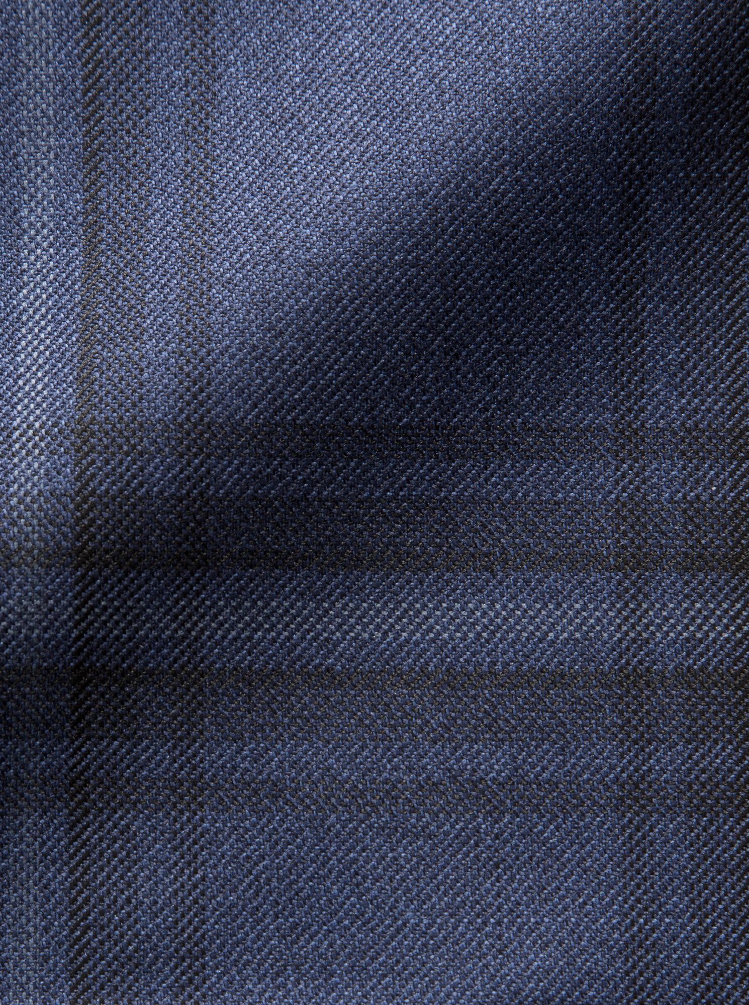 navy plaid trousers