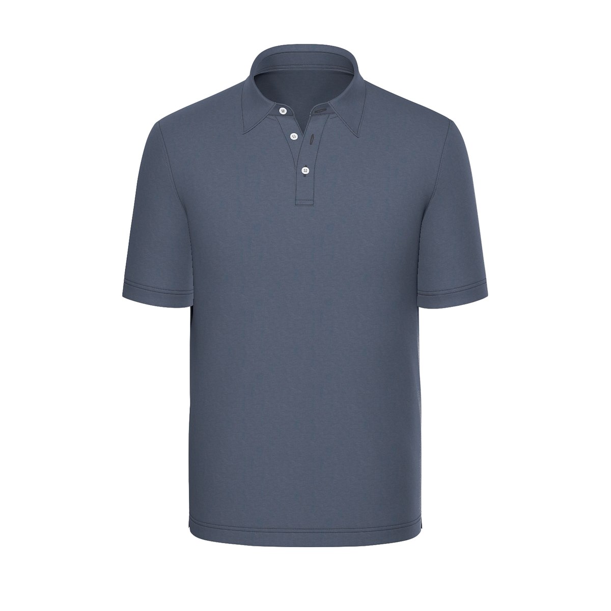 Navy Sandwashed Pique | J.Hilburn