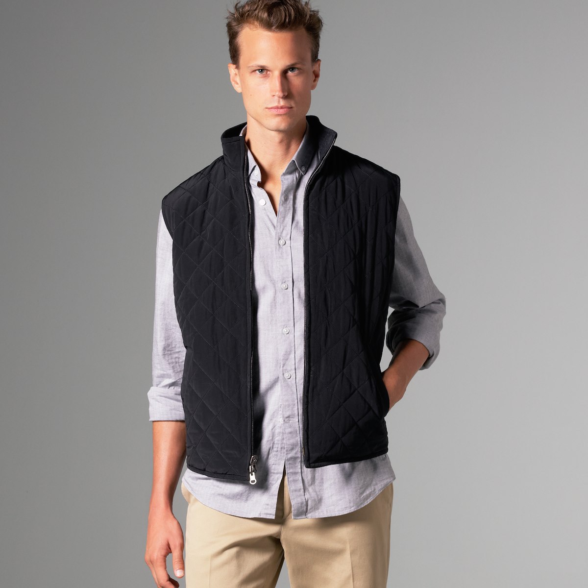 cos cashmere vest