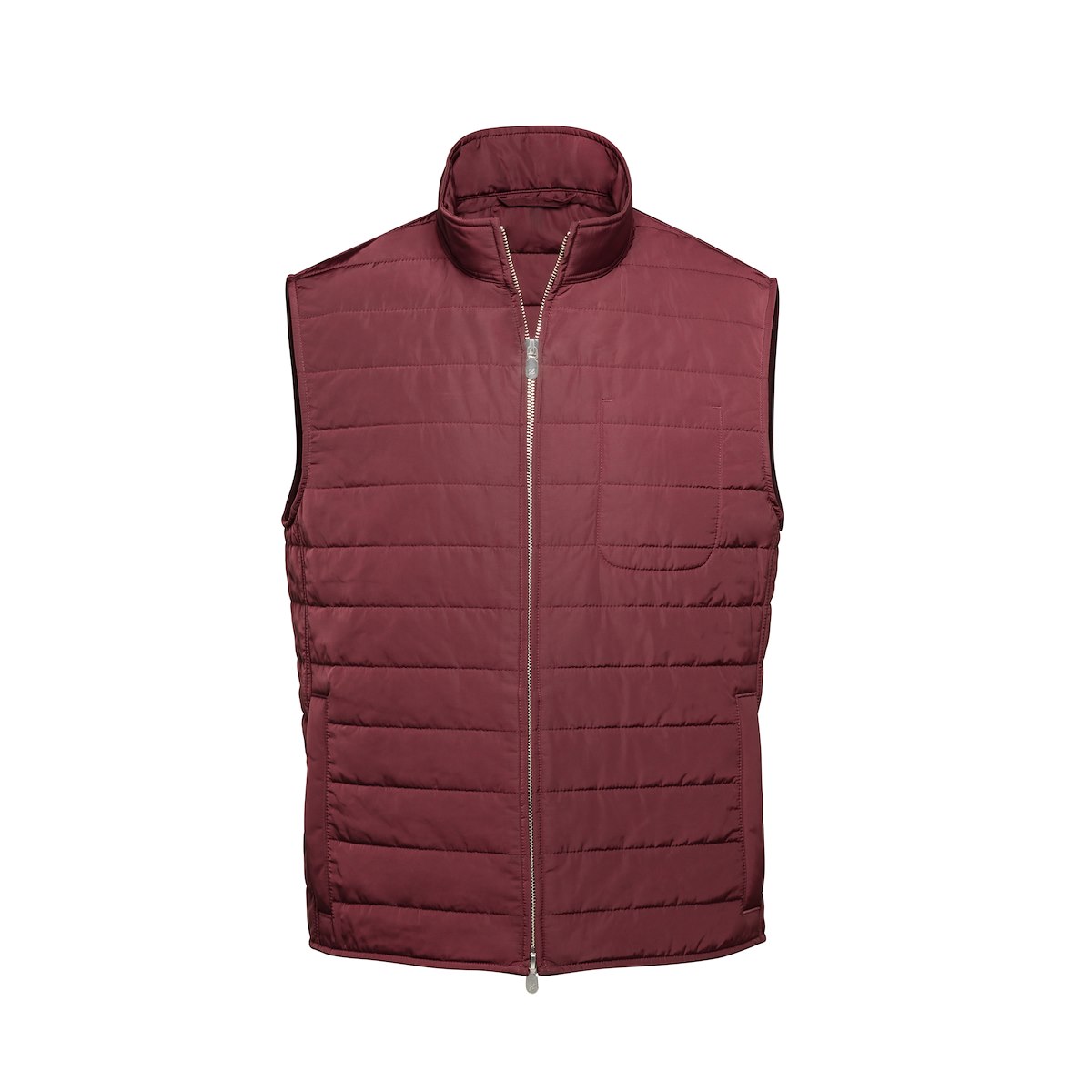 Elderberry Tech Quilted Vest | J.Hilburn