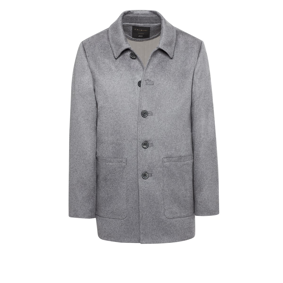 Grey Cashmere Car Coat J.Hilburn