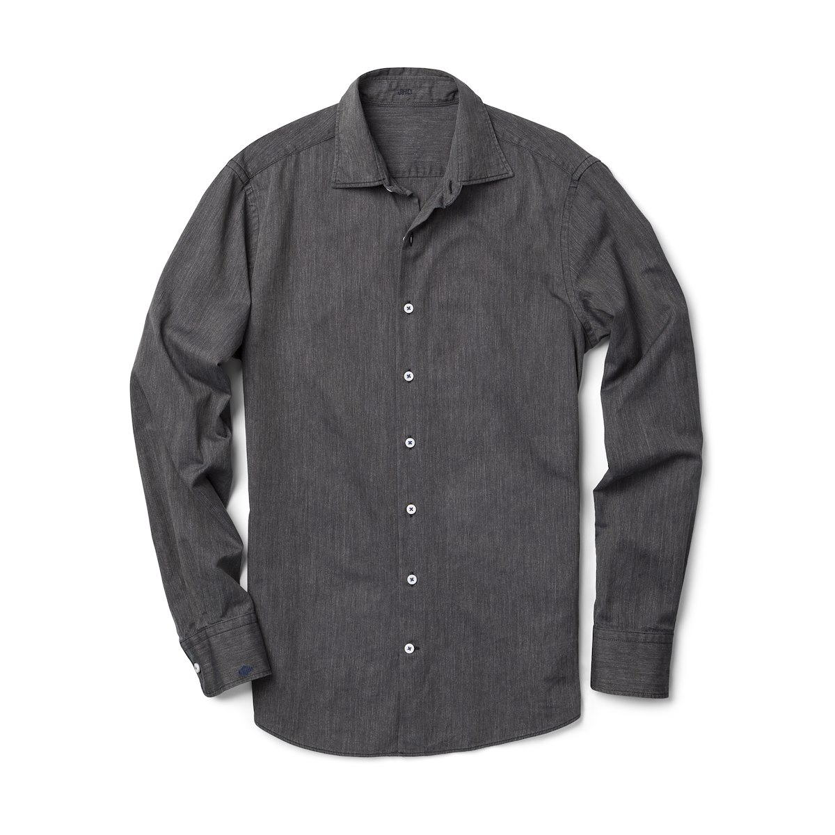 Charcoal Herringbone Denim | J.Hilburn