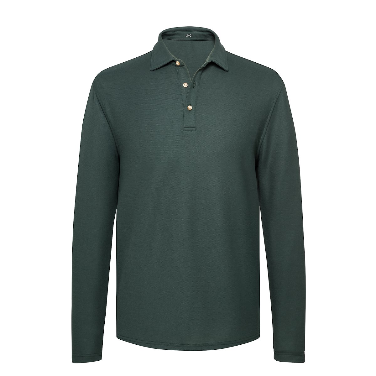 Hunter Green Performance Pique | J.Hilburn