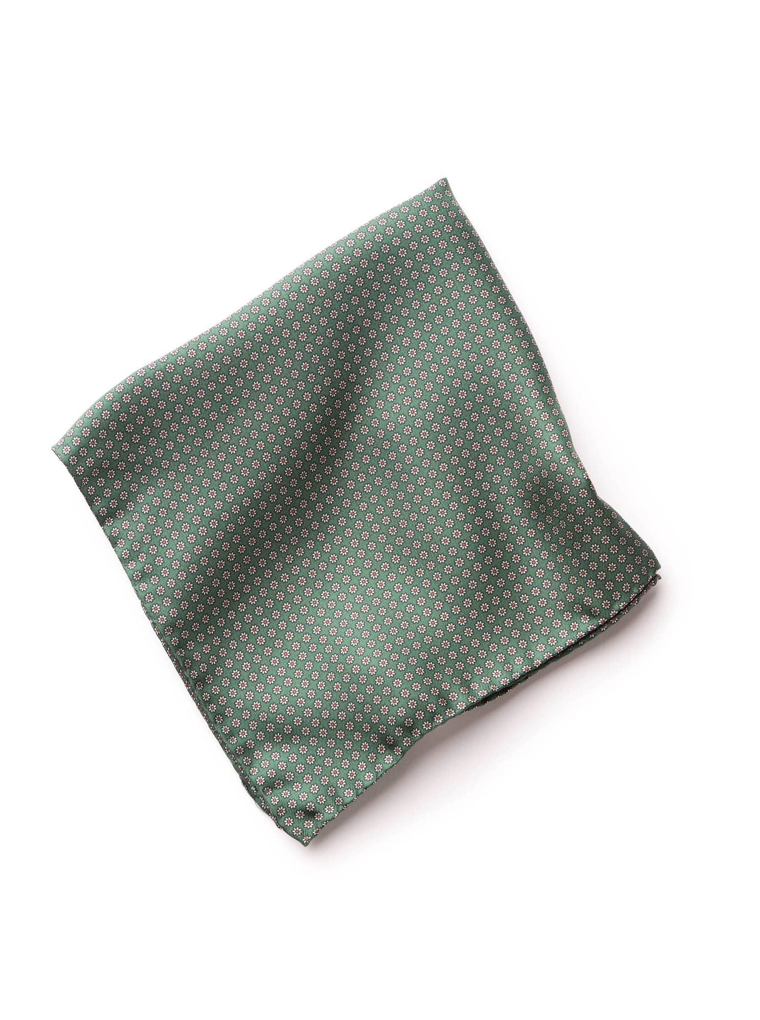 Silk Mini Floral - Green | J.Hilburn