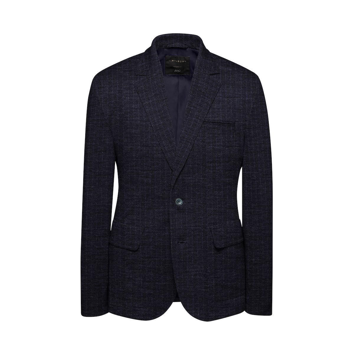 ★CRANK★HERRINGBONE OVERSIZED BLAZER_NAVY★正規品/直送料込 coosh242520-min.jpg