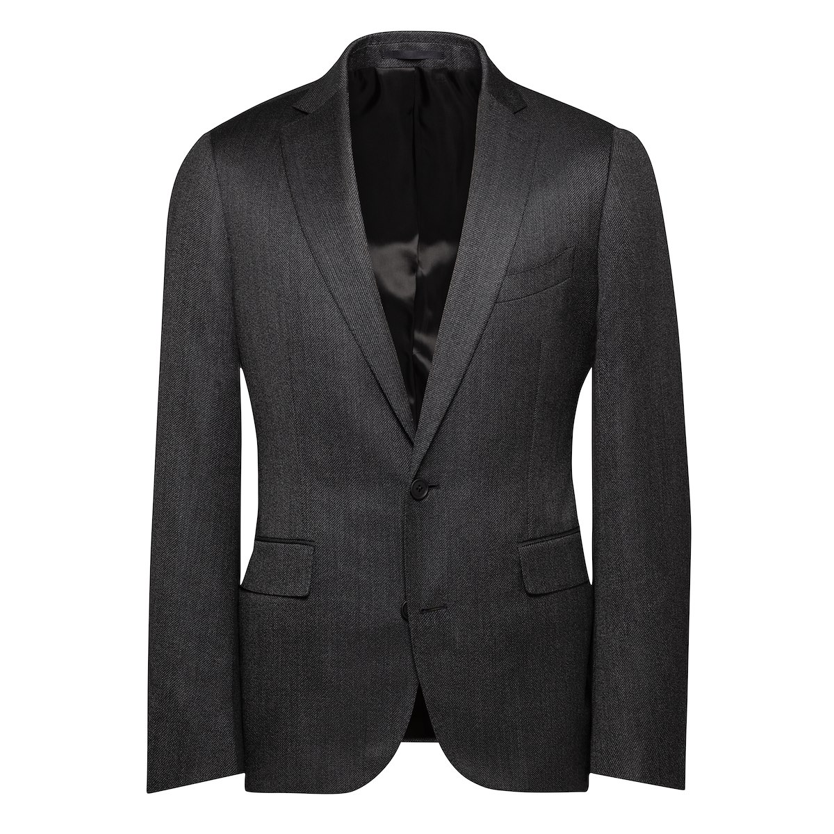 Charcoal Covert Twill | J.Hilburn