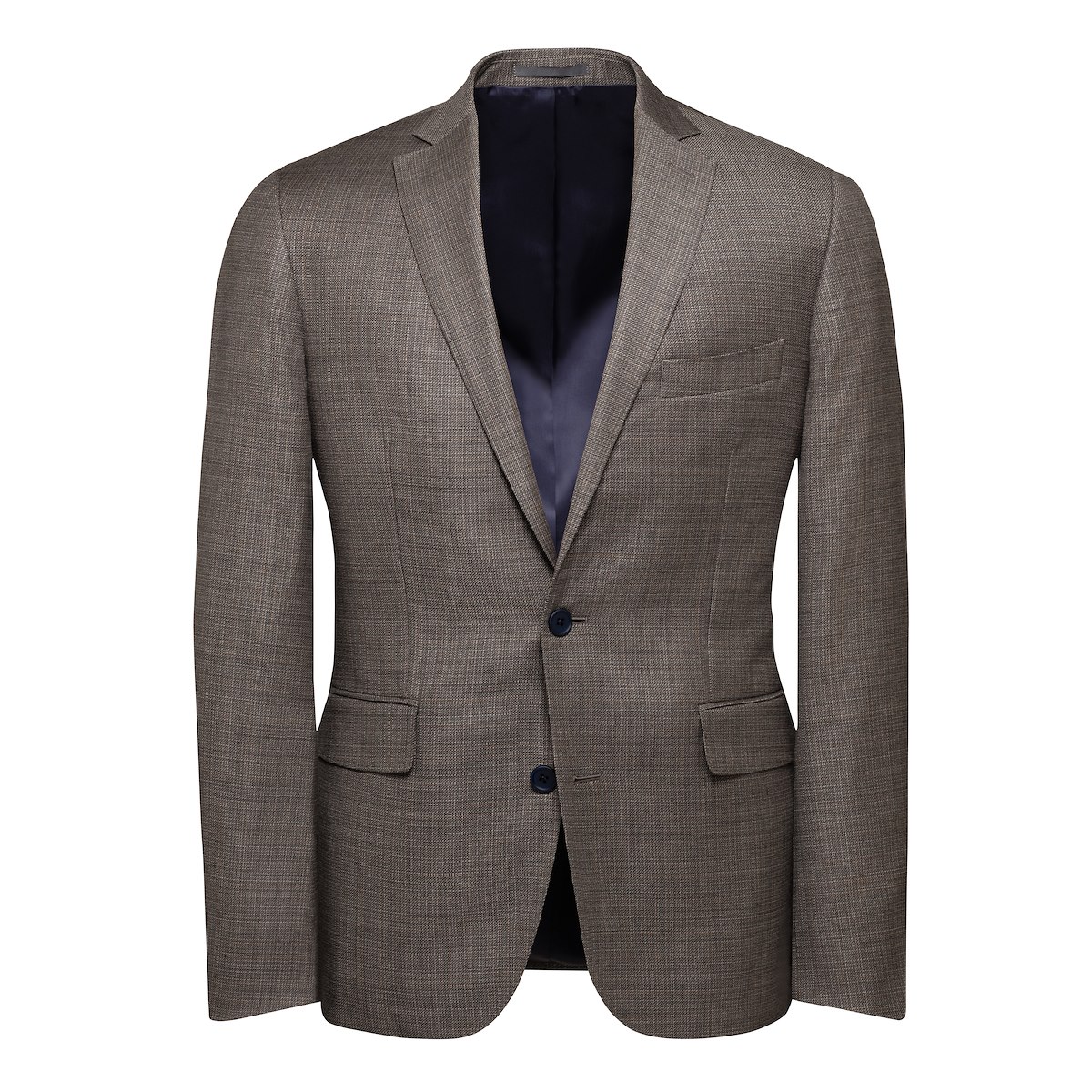 Taupe and Natural Hopsack | J.Hilburn