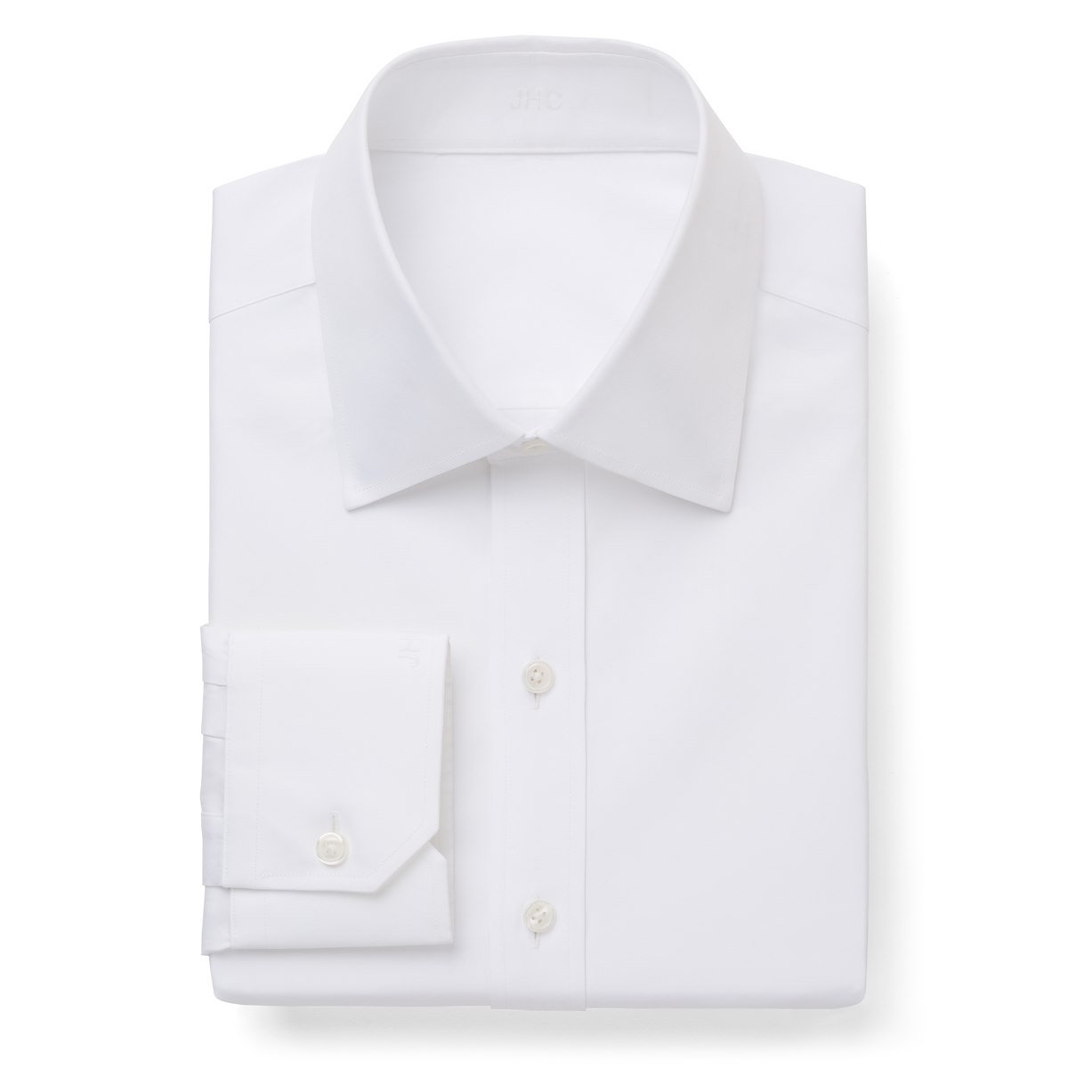 White Pinpoint Oxford | J.Hilburn