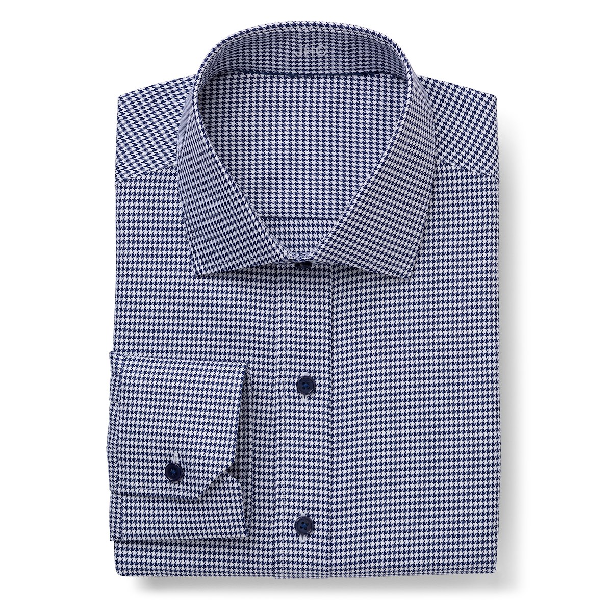 Navy Houndstooth | J.Hilburn