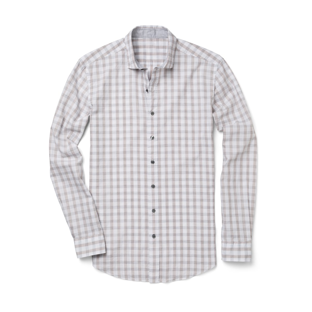 Taupe/Heather Grey Brushed Check | J.Hilburn