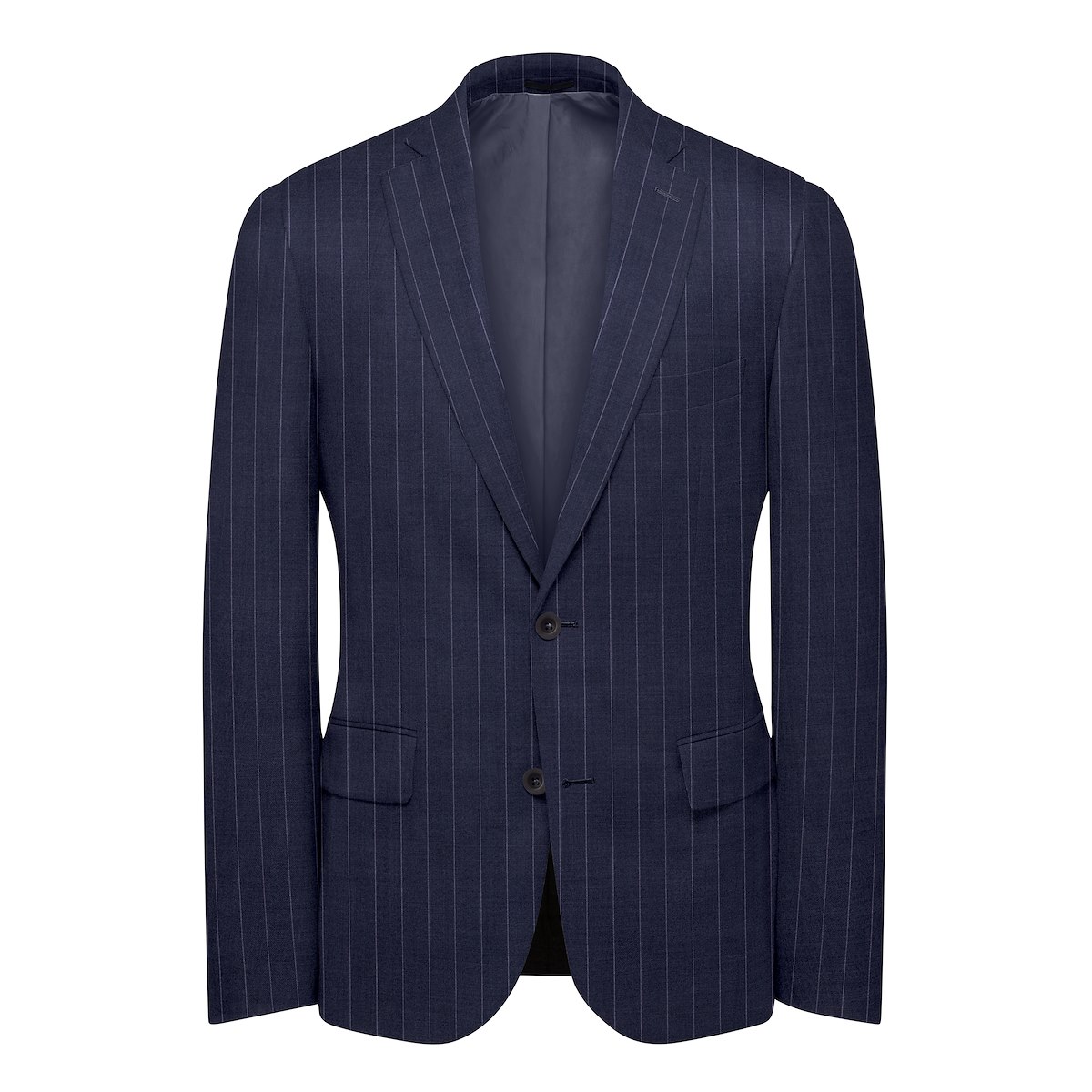 ウェア ballaholic Basic Reversible (navy/gray) Shop Blujacket Blue 100% Wool Blazer | The Suit Depot