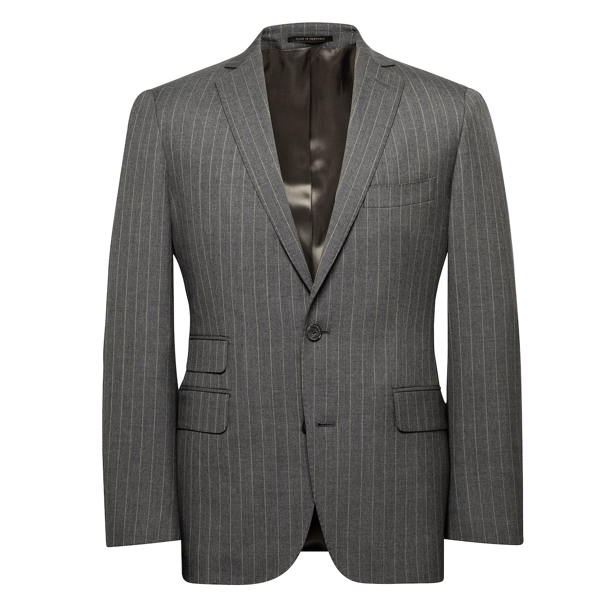 Slate Grey Tropical Pinstripe | J.Hilburn