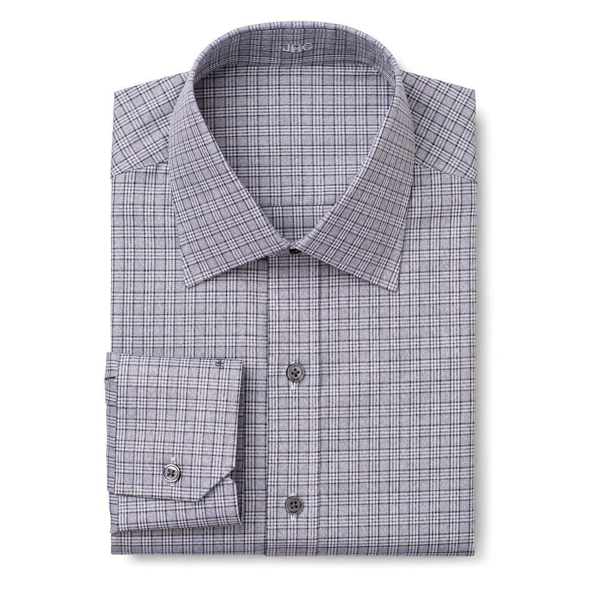 Charcoal Small Glen Plaid | J.Hilburn