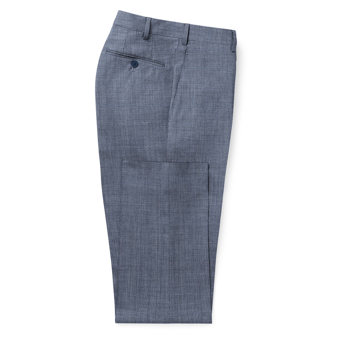 Oceanic Blue on Blue High Performance Plaid | J.Hilburn